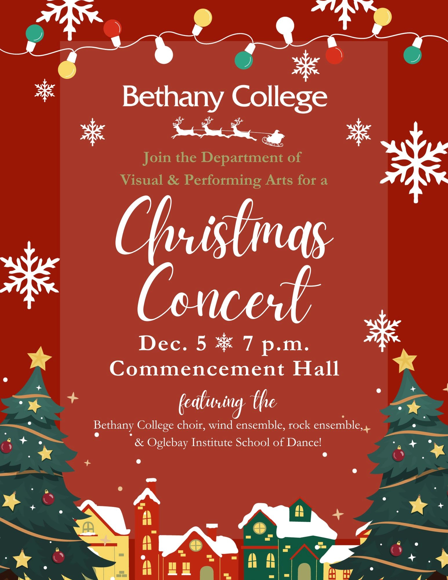 Bethany College Christmas Concert